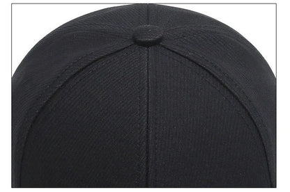 Men Fashion Wild Sunshade Sun Protection Black Baseball Cap For Winter Women Sport Cotton Warm Hats Male Kpop Bone Unisex C35