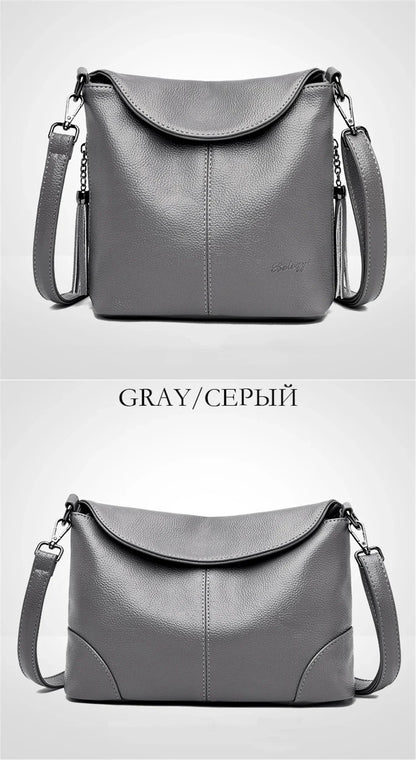 Soft Leather Crossbody Bags for Women 2024 Luxury Handbags Women Bags Designer Female Casual Hand Shoulder Bag bolsos de mujer