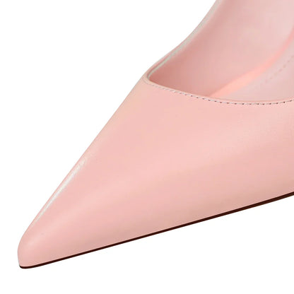 2023 Women 7.5cm 10.5cm High Heels Pumps Lady Wedding Bridal Scarpins Stripper Low Heels Plus Size Fetish Party Blue Pink Shoes