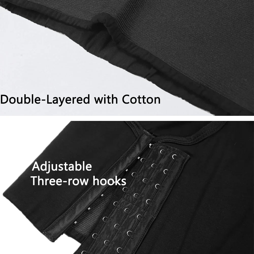 Women Tomboy Trans Elastic Chest Binder Breathable Cotton Slim Fit Tank Top