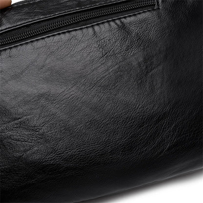 Fashion All-match Solid Color Messenger Bag High Capacity Womens Shoulder Bags 2021 New High Quality Pu Leather Women Handbag