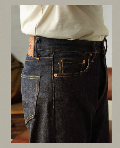 Red Tornado 55501 Men's Jeans 14oz Raw Red Line Selvedge Denim Pants