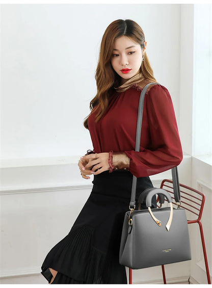 High Quality Leather Casual Tote Luxury Handbags Women Bags Designer Shoulder Crossbody Bags for Women 2024