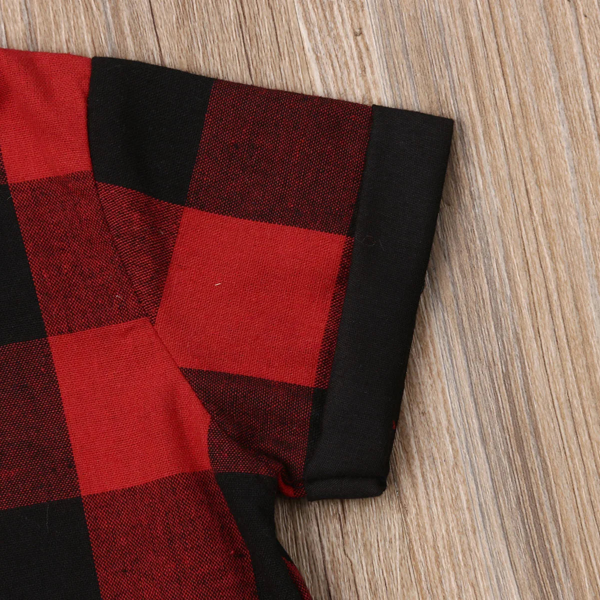 1-5Y Summer Toddler Kids Baby Boy Sets Gentleman Clothes Red Plaid Shirt Tops Shorts Pants Formal Outfit