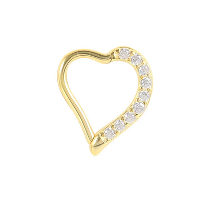 Multible Crystal Hoop Earrings for Women 2021 925 Sterling Silver Ear Nose Jewelry Earrings Heart Round joyas de plata 925
