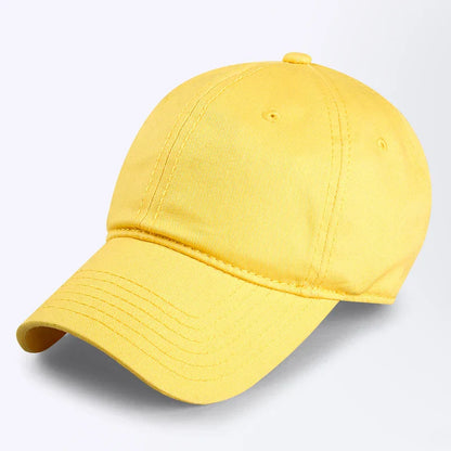 Oversize Baseball Caps 100% Cotton Summer Sports Sun Hats for Women Men Big Head Plain Large Snapback Cap Unisex