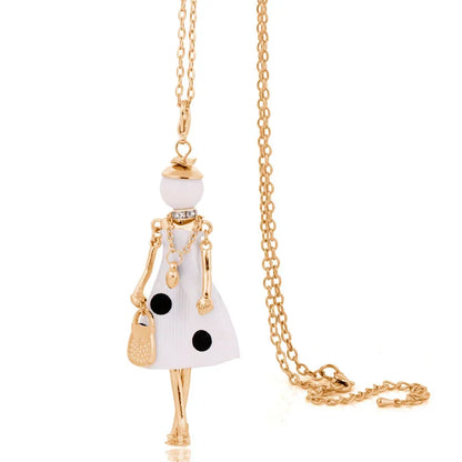 Fashion Necklaces For Women Female Long Necklace Lady Necklace & Pendant Chains  Jewelry Gifts