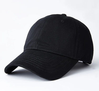 Oversize Baseball Caps 100% Cotton Summer Sports Sun Hats for Women Men Big Head Plain Large Snapback Cap Unisex