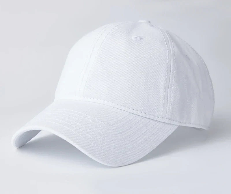 Oversize Baseball Caps 100% Cotton Summer Sports Sun Hats for Women Men Big Head Plain Large Snapback Cap Unisex