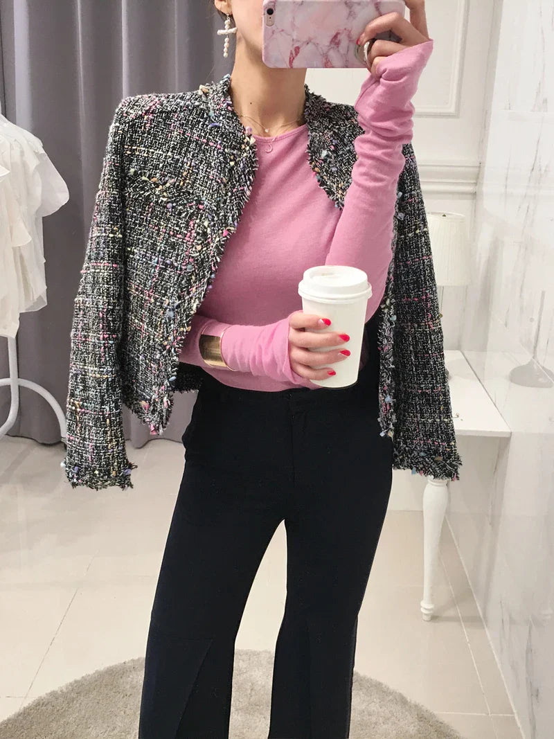 Shirt Women T-Shirt Long Sleeve Korean Style Slim Basic Elasticity Tshirt Top Womens Clothing T Shirt Femme