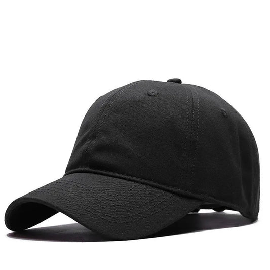 Oversize Baseball Caps 100% Cotton Summer Sports Sun Hats for Women Men Big Head Plain Large Snapback Cap Unisex