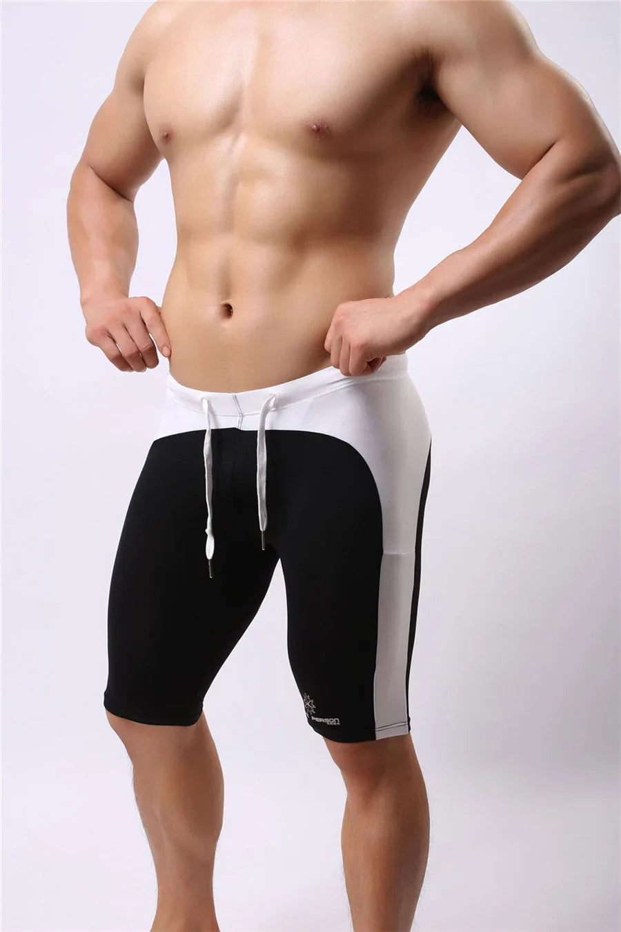 Men's Beach Wear Multifunctional Shorts Soft Nylon Fabric Knee-length Tights Trunks Shorts Men Board Shorts