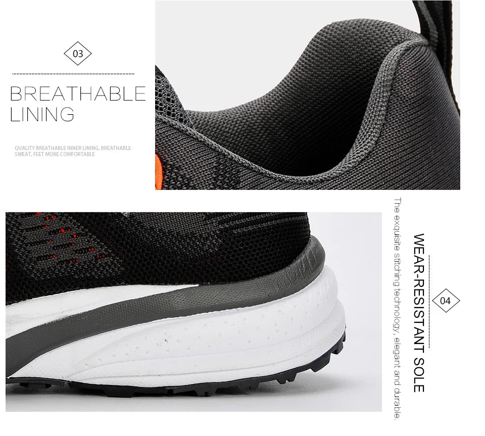 Sneakers Men Shoes Sport Mesh Trainers Lightweight Baskets Femme Running Shoes  Outdoor Athletic Shoes Men