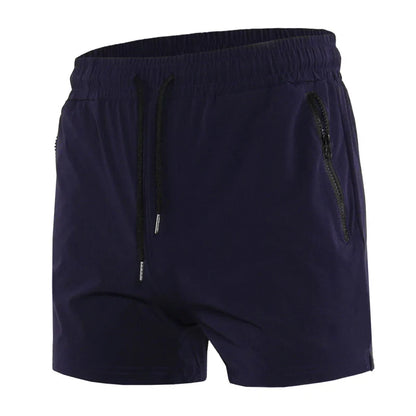 Red Running Sport Shorts Men Quick Dry Fitness Short Pants Bodybuilding