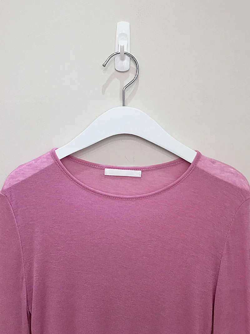 Shirt Women T-Shirt Long Sleeve Korean Style Slim Basic Elasticity Tshirt Top Womens Clothing T Shirt Femme