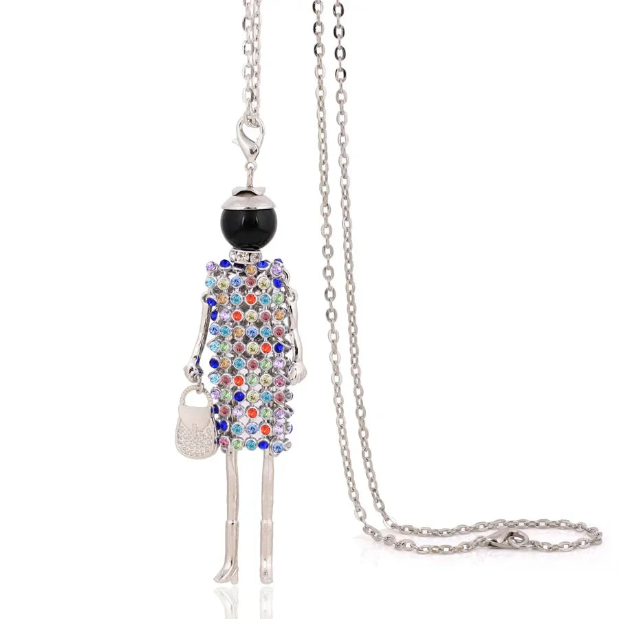 Fashion Necklaces For Women Female Long Necklace Lady Necklace & Pendant Chains  Jewelry Gifts