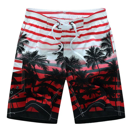 Men's Surf Board Shorts Surfing Beach Trunks Swimming Wear Bermudas Masculina Swimwear Plus Size 4XL 5XL 6XL