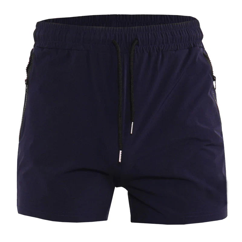 Red Running Sport Shorts Men Quick Dry Fitness Short Pants Bodybuilding