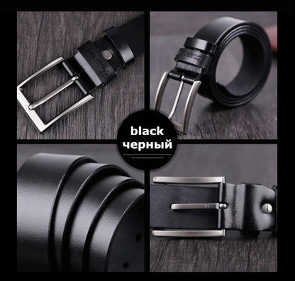 men belt cow genuine leather designer belts for men high quality fashion vintage male strap for jeans cow skin XF002
