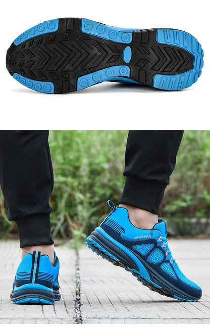 Sneakers Men Shoes Sport Mesh Trainers Lightweight Baskets Femme Running Shoes  Outdoor Athletic Shoes Men