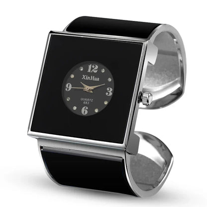 Women's Big Stainless Steel Bracelet Watches Women Watches Luxury Crystal Ladies Watch Women Clock reloj mujer relogio feminino