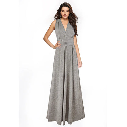Women Multiway Wrap Convertible Boho Maxi Club Red Dress Bandage Long Dress Party Bridesmaids Infinity Robe Longue Femme
