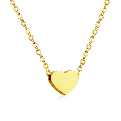 Heart Star Moon Pendant Necklaces Tiny Charms Stainless Steel Choker Women/Girls Y2K Sweater Boho Jewelry Collares