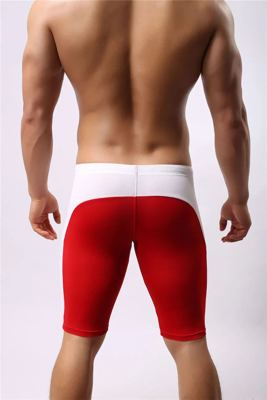 Men's Beach Wear Multifunctional Shorts Soft Nylon Fabric Knee-length Tights Trunks Shorts Men Board Shorts