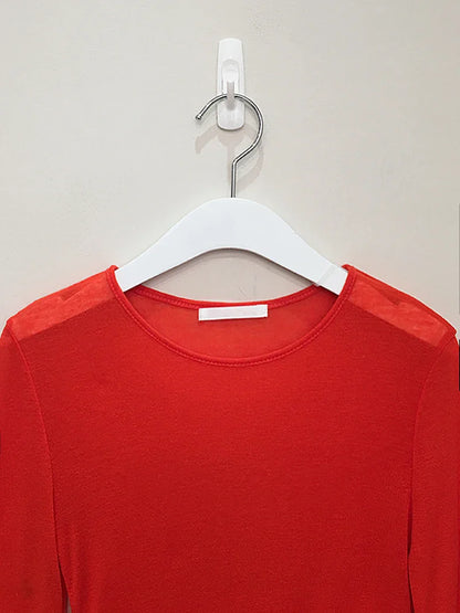 Shirt Women T-Shirt Long Sleeve Korean Style Slim Basic Elasticity Tshirt Top Womens Clothing T Shirt Femme