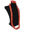African Wedding Coral Beaded Fine Jewelry Set For Women High Quality 2023