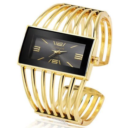 Female Bracelet Watch Luxury Rectangle Dial Bangle Watches Womens Fashion Rose Gold Silver Dress Clock Ladies Wristwatch Relojes