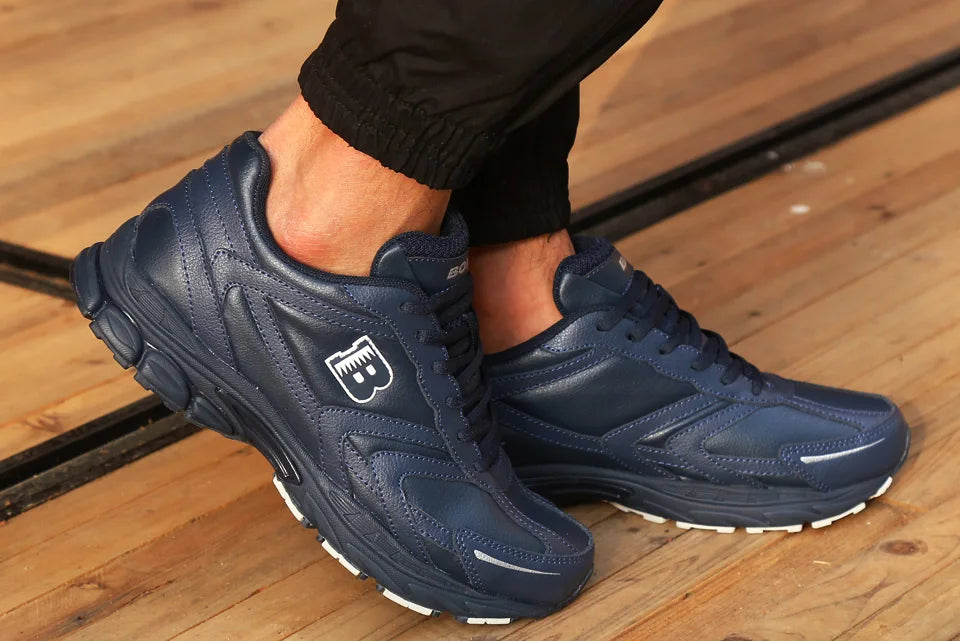New Arrival Classics Style Men Running Shoes Lace Up Sport Shoes Men Outdoor Jogging Walking Athletic Shoes Male For Retail