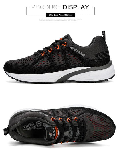 Sneakers Men Shoes Sport Mesh Trainers Lightweight Baskets Femme Running Shoes  Outdoor Athletic Shoes Men