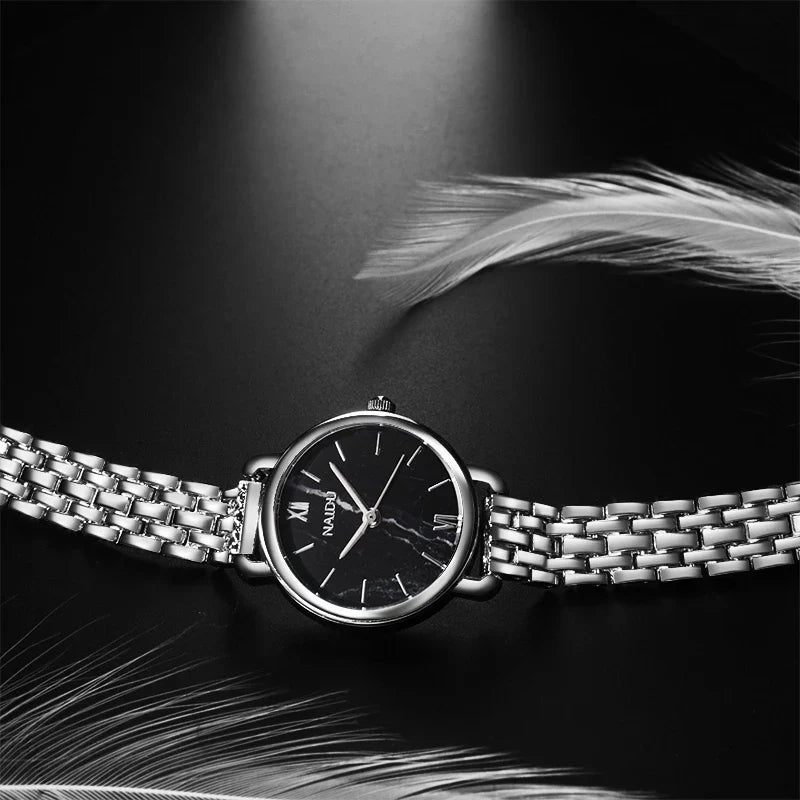 Fashion Rose Gold Woman Watch Luxury Stainless Steel Ladies Watches Small Dial Elegant Female Quartz Bracelet Wristwatch reloj
