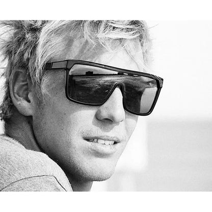 Flynn Style Sunglasses Men Plus Shape Outdoor Anti-reflective Sun Glasses Women with Peanut Box