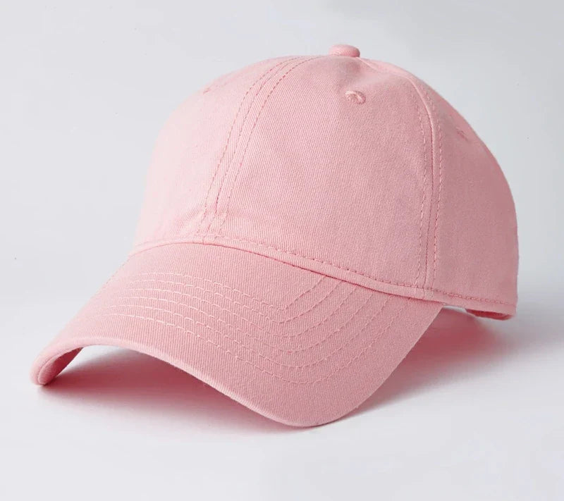 Oversize Baseball Caps 100% Cotton Summer Sports Sun Hats for Women Men Big Head Plain Large Snapback Cap Unisex
