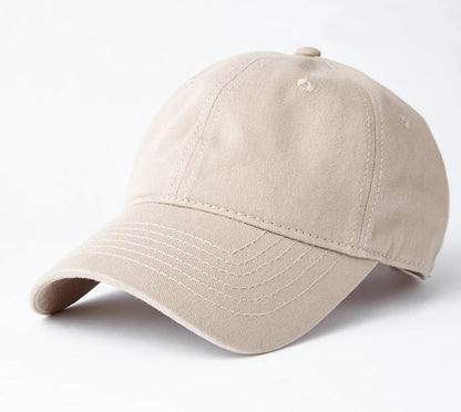 Oversize Baseball Caps 100% Cotton Summer Sports Sun Hats for Women Men Big Head Plain Large Snapback Cap Unisex