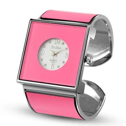 Women's Big Stainless Steel Bracelet Watches Women Watches Luxury Crystal Ladies Watch Women Clock reloj mujer relogio feminino