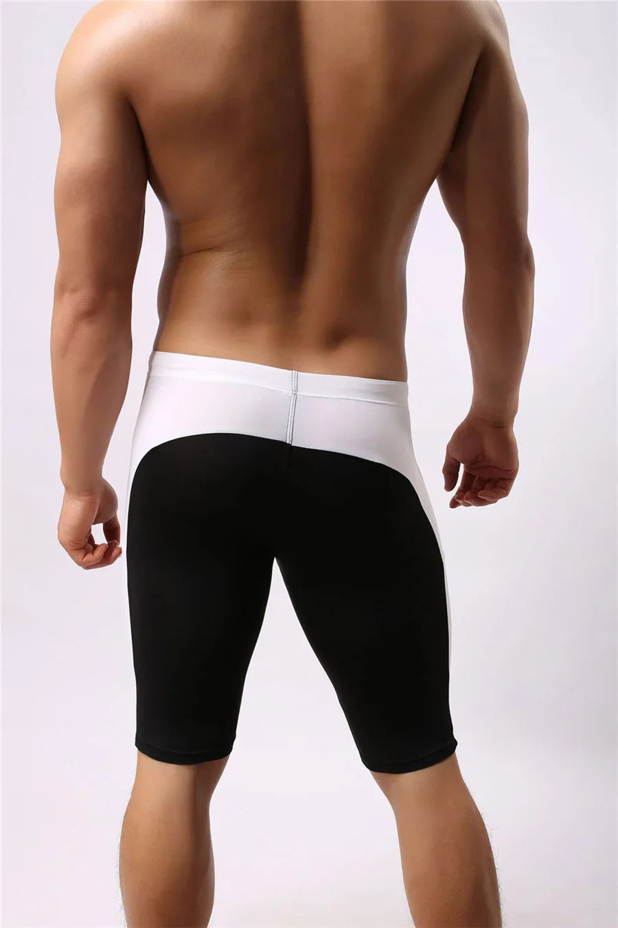Men's Beach Wear Multifunctional Shorts Soft Nylon Fabric Knee-length Tights Trunks Shorts Men Board Shorts