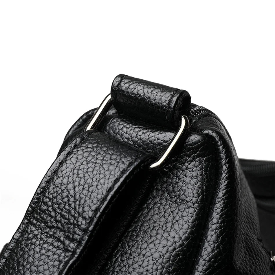 Classic Shoulder Bags High Quality Multi Pockets Soft Leather Crossbody Bags for Women 2024 Designer Luxury Handbags Purses