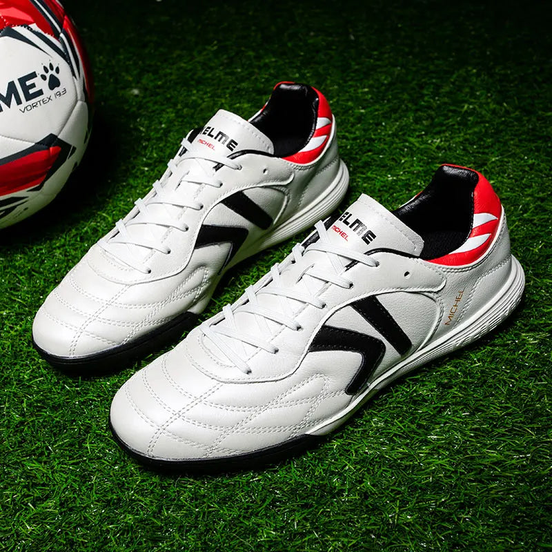 Soccer Shoes TF Football Boots Calf-Skin Cleats  Professional Futsal Original Football Training  Sneakers  ZX80011017