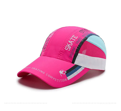 Quick Drying Thin Breathable Baseball Cap Men Women Sport Outdoor Hiking