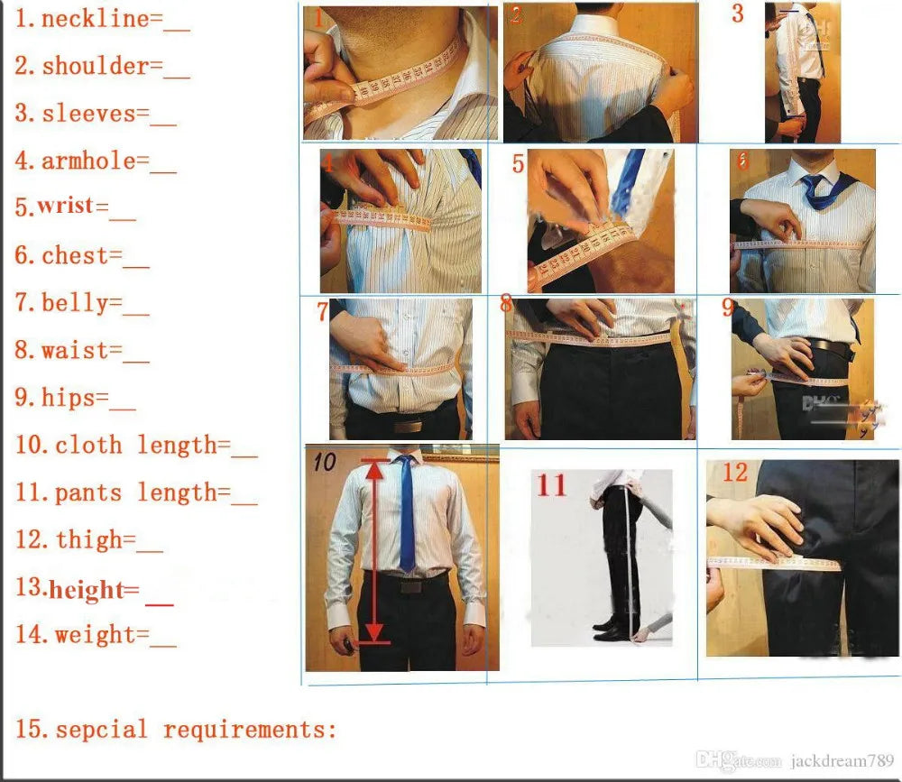Ternos Masculinos de Baile Smoking Slim Fit 3 Peças Ternos de Casamento para Noivos
