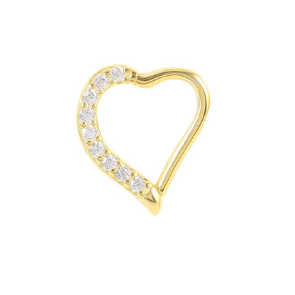 Multible Crystal Hoop Earrings for Women 2021 925 Sterling Silver Ear Nose Jewelry Earrings Heart Round joyas de plata 925