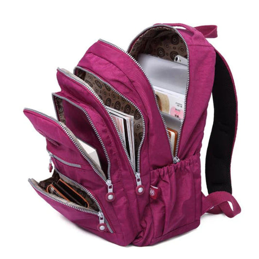Aesthetic School Backpacks for Teenagers Girl 2024 Nylon Waterproof Travel BackPack Purse Women Laptop Bagpack Mochila