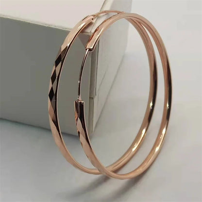 Women's Big Hoop Earrings, New Collection 100% 925 Sterling Silver Jewelry Fashion Women18K Golden серьги кольца