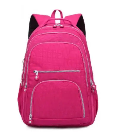 Aesthetic School Backpacks for Teenagers Girl 2024 Nylon Waterproof Travel BackPack Purse Women Laptop Bagpack Mochila