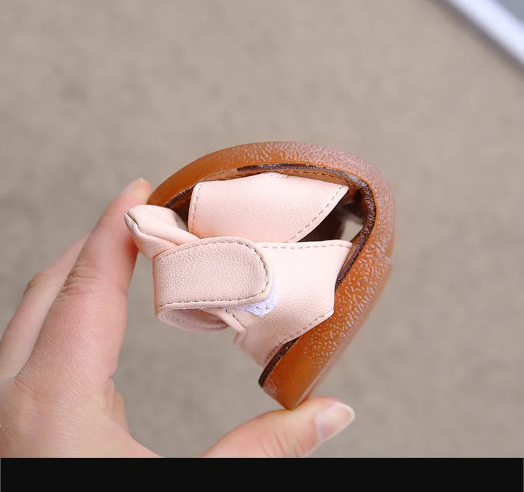 Girls Sandals Fashion Princess Classic Baby Girl Kids Summer Sandals Children Sweet Summer Shoes Soft 21-30 Hot Sale Bow-knot