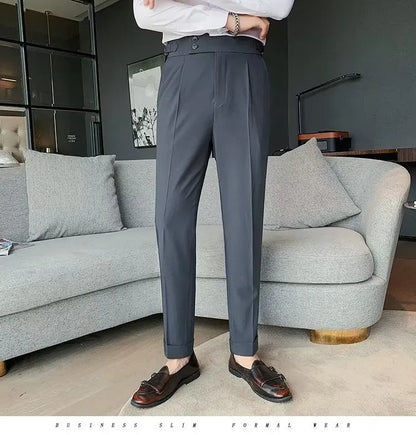 Support Customization of One Item Summer Men's Casual Trend Straight Leg Pants Fashionable and Cool Men's Loose Pants