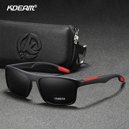 Rectangular Ultra Light Sports Sunglasses Men Polarized TAC 1.1mm Thickness Lens Driving Sun Glasses Women Cat.3